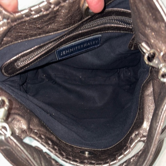 Jennifer Haley Metallic Fringe Shoulder Bag - Picture 5 of 7